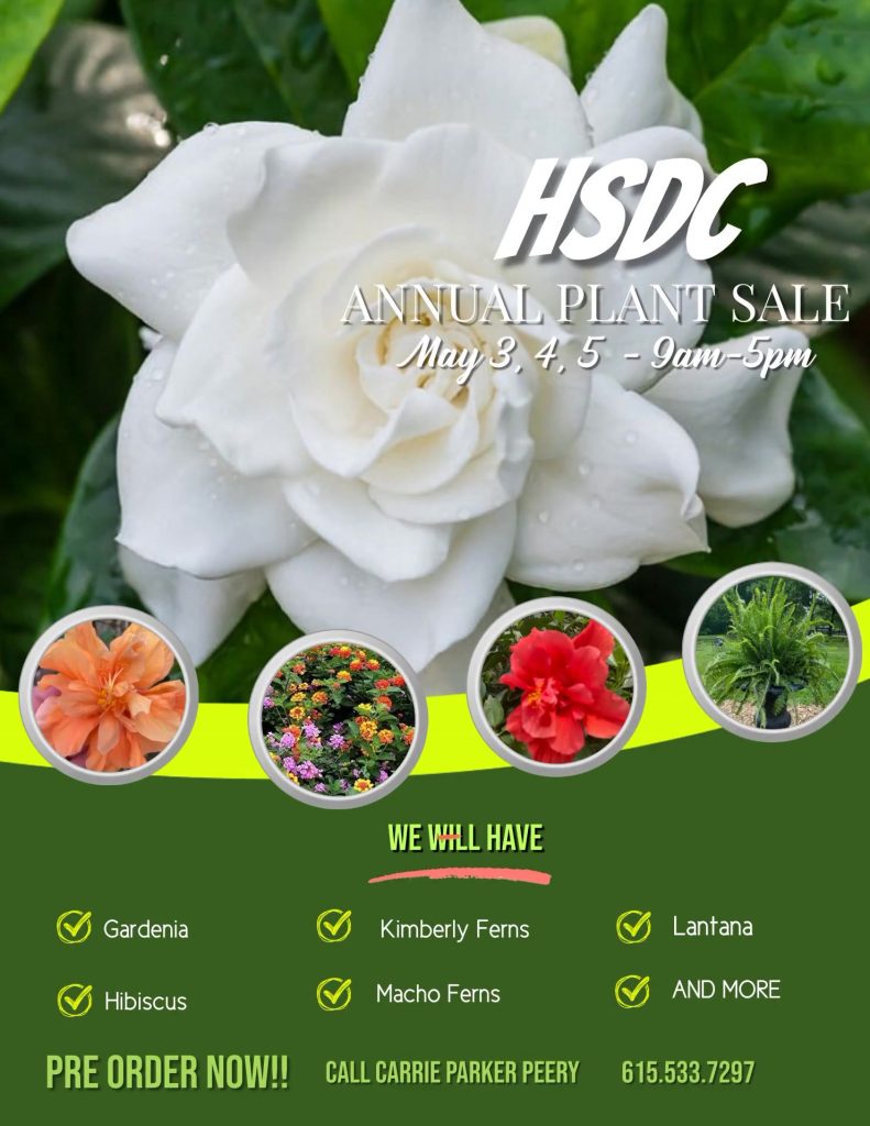 HSDC Annual Plant Sale